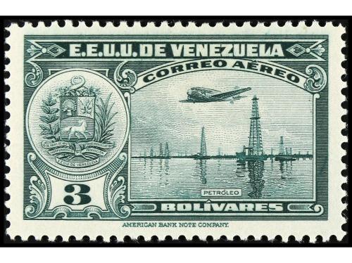 * VENEZUELA. Yv. Av. 79/96. SERIE COMPLETA. 18 valores. Cat.