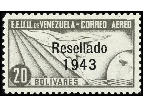 * VENEZUELA. Yv. Av. 160/76. SERIE COMPLETA. 17 valores. 3,7