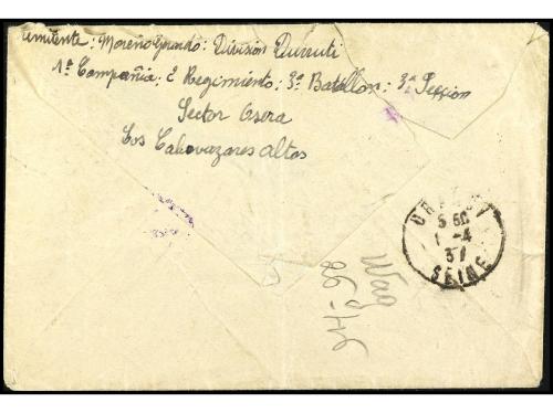 ✉ ESPAÑA GUERRA CIVIL. 1937. BRIGADAS INTERNACIONALES. El Fr