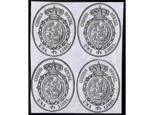 ** ESPAÑA. Ed. 35/38. SERIE COMPLETA. 4 valores en bloques d