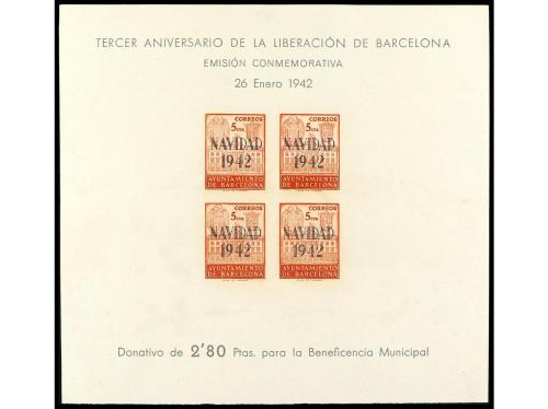 (*) ESPAÑA: AYUNTAMIENTO DE BARCELONA. Ed. 40/41s. 2 HB. SIN
