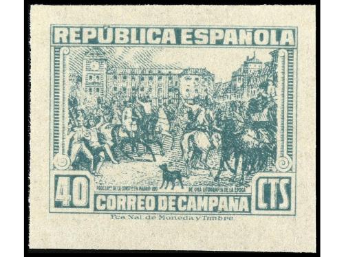** ESPAÑA. Ed. NE 46/55s. SERIE COMPLETA. 10 valores SIN DEN