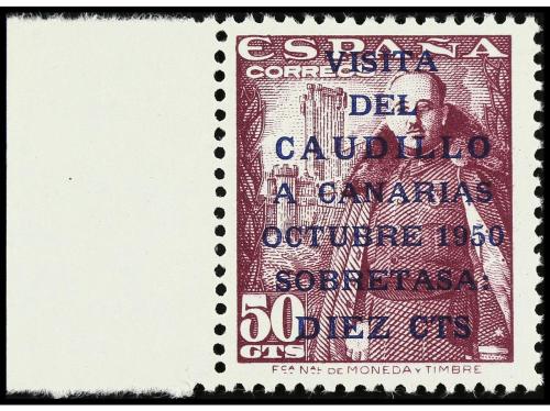 ** ESPAÑA. Ed. 1083A/B. CANARIAS CORREO I TIRADA. 2 valores.