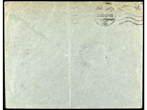 ✉ ESPAÑA. Ed. 273f, 273. 1922. SANAHUJA a BARCELONA. 20 cts.