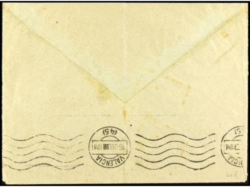 ✉ ESPAÑA. Ed. 267f, 267 (2), 271. 1920. BARCELONA a VALENCIA