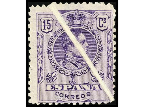 (*) ESPAÑA. Ed. 268,270iw. 5 y 15 cts. FUELLES DEL PAPEL. RA