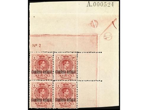 **/* ESPAÑA. Ed. 292/96. SERIE COMPLETA en bloque de cuatro 