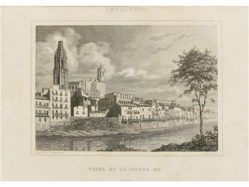 1862. LIBRO. (GIRONA). BLANCH E ILLA, NARCISO:. GERONA HISTO