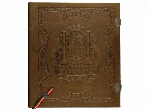 1933. LIBRO. SANJUAN, ADOLFO:. CONSTITUCION ESPAÑOLA. LAS DI