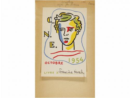 1954. LIBRO. (VANGUARDIAS-1ª EDICION-FIRMA PICASSO). DIDEROT