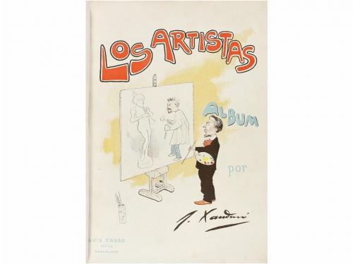 1900 ca. LIBRO. (SATIRICA). XAURADO:. LANCES DE HONOR [Más:]