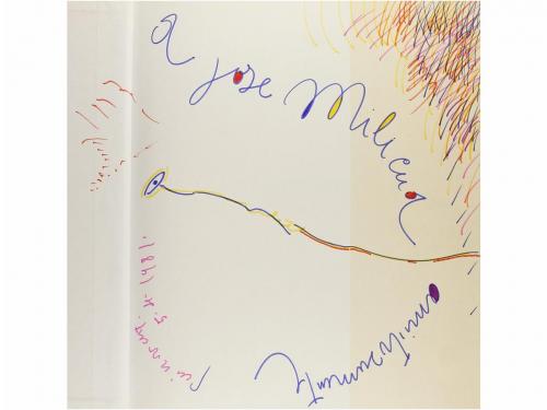 1981. LIBRO. (DIBUJO ORIGINAL). GUINOVART:. DIBUJO ORIGINAL 