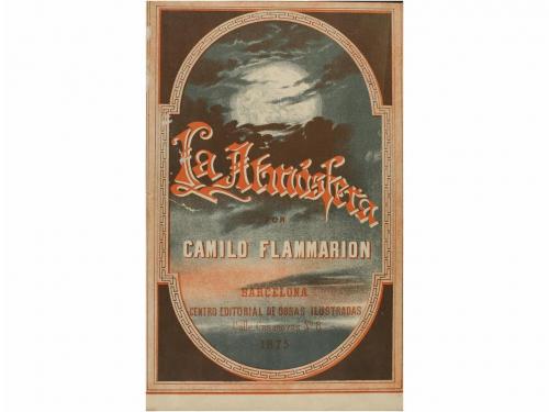 1875. LIBRO. (CIENCIAS NATURALES). FLAMMARION, CAMILO:. LA A