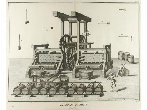 1772. LIBRO. (ARTE). RECUEIL DE PLANCHES SUR LES SCIENCES, L