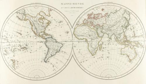 1820. LIBRO. (MAPAS Y ATLAS). SARRET ET DEPPING:. NOUVEL ATL