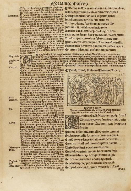 1527. LIBRO. (GÓTICO). OVIDII NASONIS, PUBLII:. SULMONENSIS 