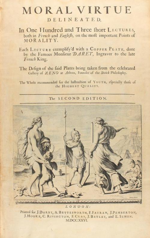 1726. LIBRO. (FILOSOFÍA-HUMANIDADES). GOMBERVILLE, MARIN LE 