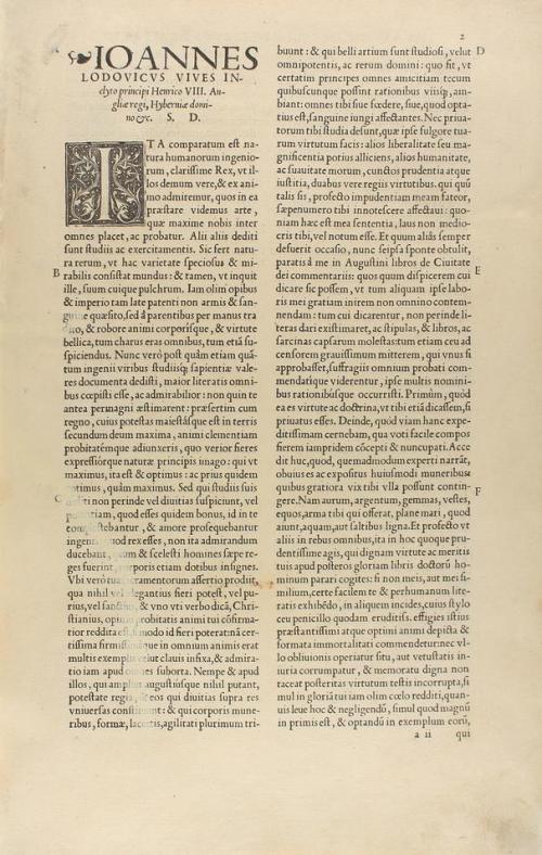 1544. LIBRO. (RELIGIÓN). VIVIS, IOANNIS LODOVICI; AGUSTIN, S