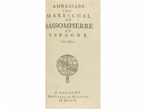 1668. LIBRO. (LITERATURA). AMBASSADE DU MARESCHAL DE BASSOMP