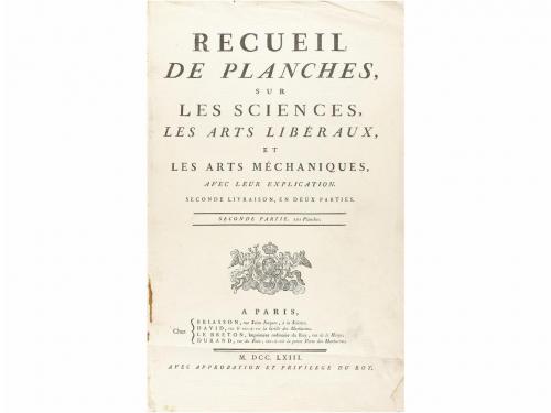 1768. GRABADO. (ASTRONOMÍA-ARTES APLICADAS). CHAULNES, M. LE