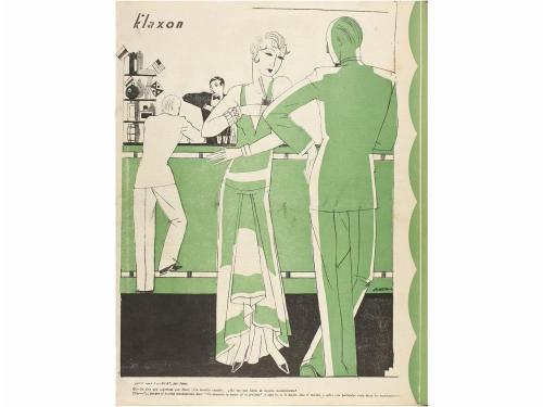 1930. REVISTA. KLAXON. 5 Números de esta revista. Núm. 2-3, 