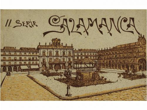 1922. POSTALES. (SALAMANCA). 2 SERIES DE POSTALES DE SALAMAN