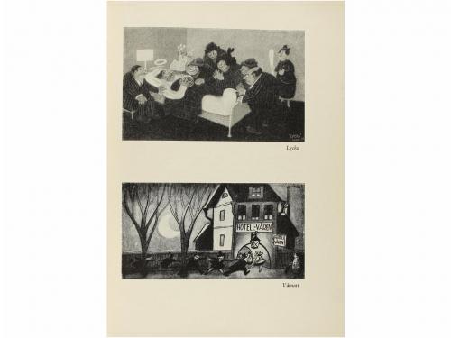1954. LIBRO. (ILUSTRADOR-HUMOR). 25 SVENSKA SKÄMTTECKNARE. S