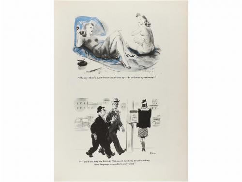 1958. LIBRO. (ILUSTRACIONES). ESQUIRE CARTOON ALBUM. London/