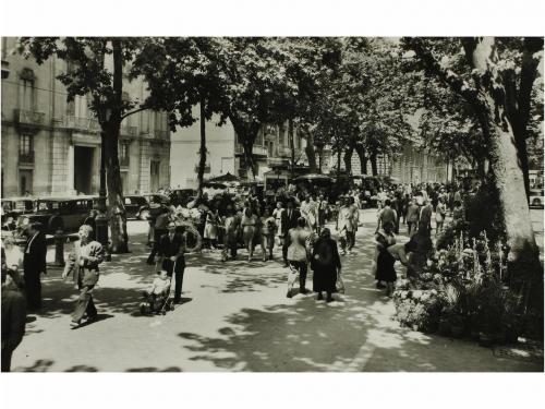 1930. POSTALES. (BARCELONA). CONJNTO DE 60 POSTALES DE BARCE