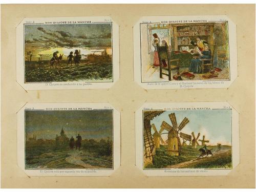 1930 ca. CROMOS. (CERVANTINA). EL INGENIOSO HIDALGO D. QUIJO