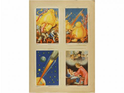 1930 ca. CROMOS. COLECCION COMPLETA DE 24 CROMOS DE LOS SECR