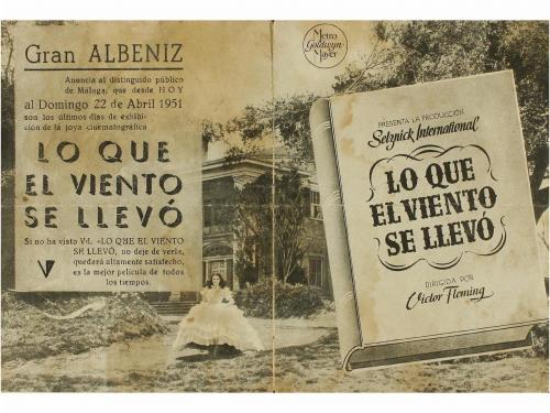 1950 ca. PROGRAMA DE MANO. (CINE). COLECCIÓN DE MAS DE 200 P