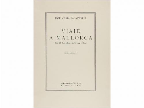 1933. LIBRO. (RUSTICA ILUSTRADA). SALAVERRIA, JOSE Mª:. VIAJ