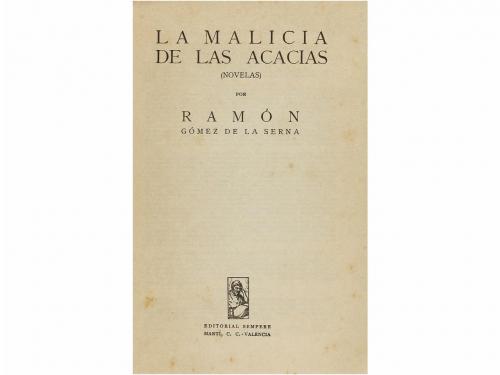 1920 ca. LIBRO. (RUSTICA ILUSTRADA - DEDICATORIA DEL AUTOR).