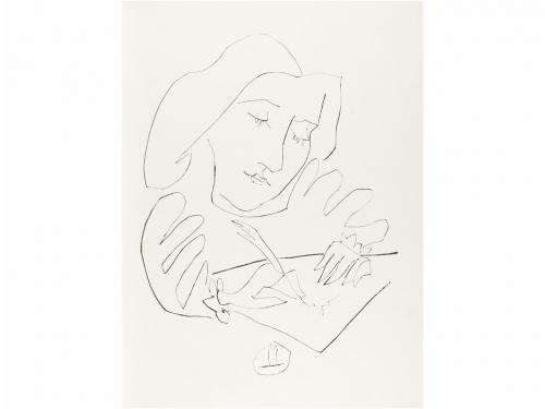 1985 ca. LIBRO. (FACSIMIL-ARTE). PICASSO:. GONGORA. Paris: A