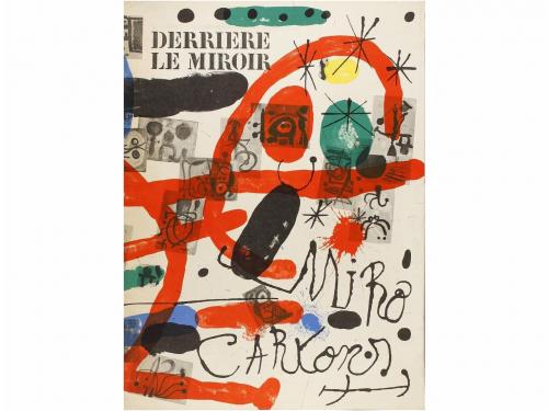1965. REVISTA. (ARTE). MIRO, JOAN:. DERRIERE LE MIROIR. MIRO