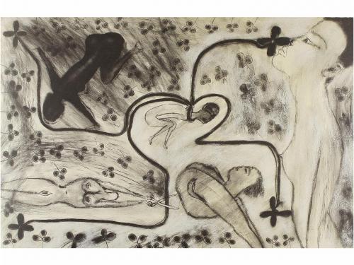 1989. LIBRO. (ILUSTRACIONES). CLEMENTE, FRANCESCO:. SIXTEEN 