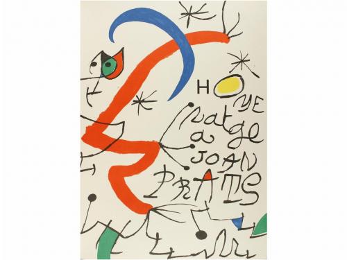 1975. LIBRO. (BIBLIOFILIA). VVAA:. HOMENATGE A JOAN PRATS. B