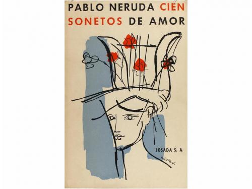 1960. LIBRO. (VANGUARDIAS-1ª EDICION). NERUDA, PABLO:. CIEN 
