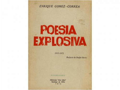 1973. LIBRO. (VANGUARDIAS-POESIA). GOMEZ-CORREA, ENRIQUE:. P
