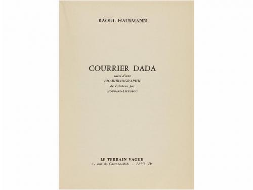 1958. LIBRO. (RUSTICA ILUSTRADA - VANGUARDIAS). HAUSMANN, RA