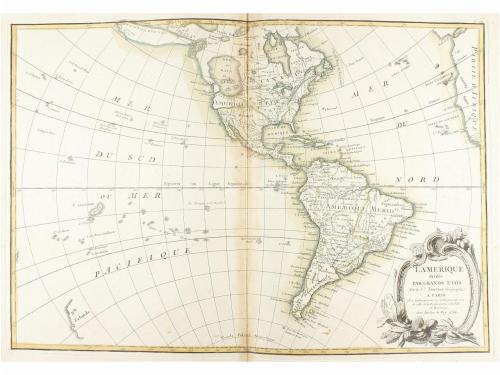 1771-. MAPA. (ATLAS). JANVIER; BONNE; ZANNONI;. ATLAS MODERN