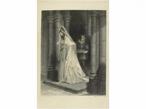 1850 ca. LIBRO. (GRABADOS)). KEEPSAKE FRANÇAIS. Souvenir de 