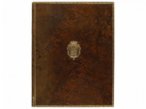 1775. LIBRO. (BRUGALLA-DERECHO). COMPENDIO HISTORICO GENEALO