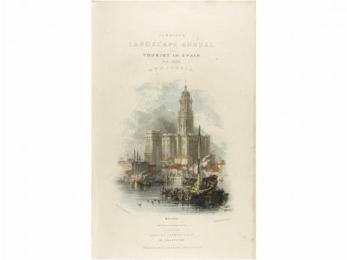 1836. LIBRO. (VIAJES). ROSCOE, THOMAS:. THE TOURIST IN SPAIN