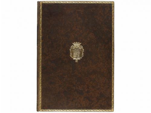 1680 ca. LIBRO. (BRUGALLA). OLIVERA Y VERGARA, PEDRO DE:. ME
