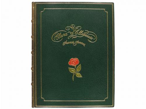 1912. LIBRO. (BRUGALLA-BIBLIOFILIA). JAMMES, FRANCIS:. CLARA