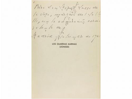1941. LIBRO. VALGOMA Y DIAZ-VARELA, DALMIRO DE LA:. LOS GUAR