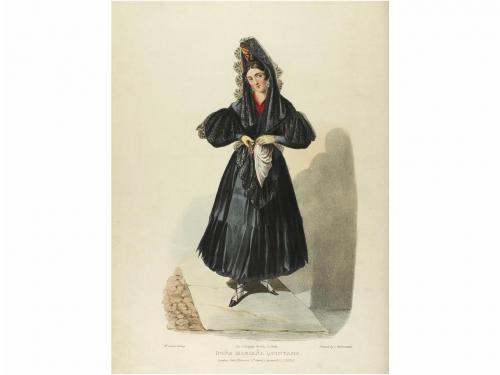 1836. LIBRO. (ANDALUCIA-GRABADOS). BURKE, HONAN [editor]:. T