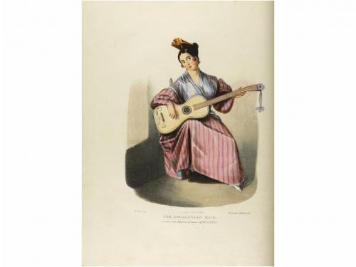 1836. LIBRO. (ANDALUCIA-GRABADOS). BURKE, HONAN [editor]:. T